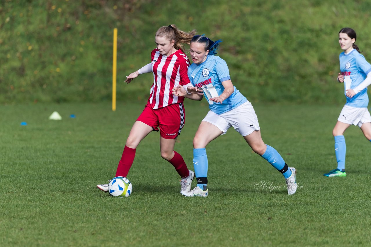 Bild 328 - wBJ TuS Tensfeld - SV Fortuna St. Juergen